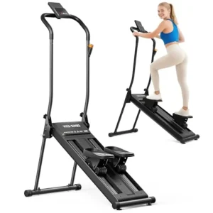 Home stair stepper 6-level magnetic resistance, incline modes,  330LBS capacity,
